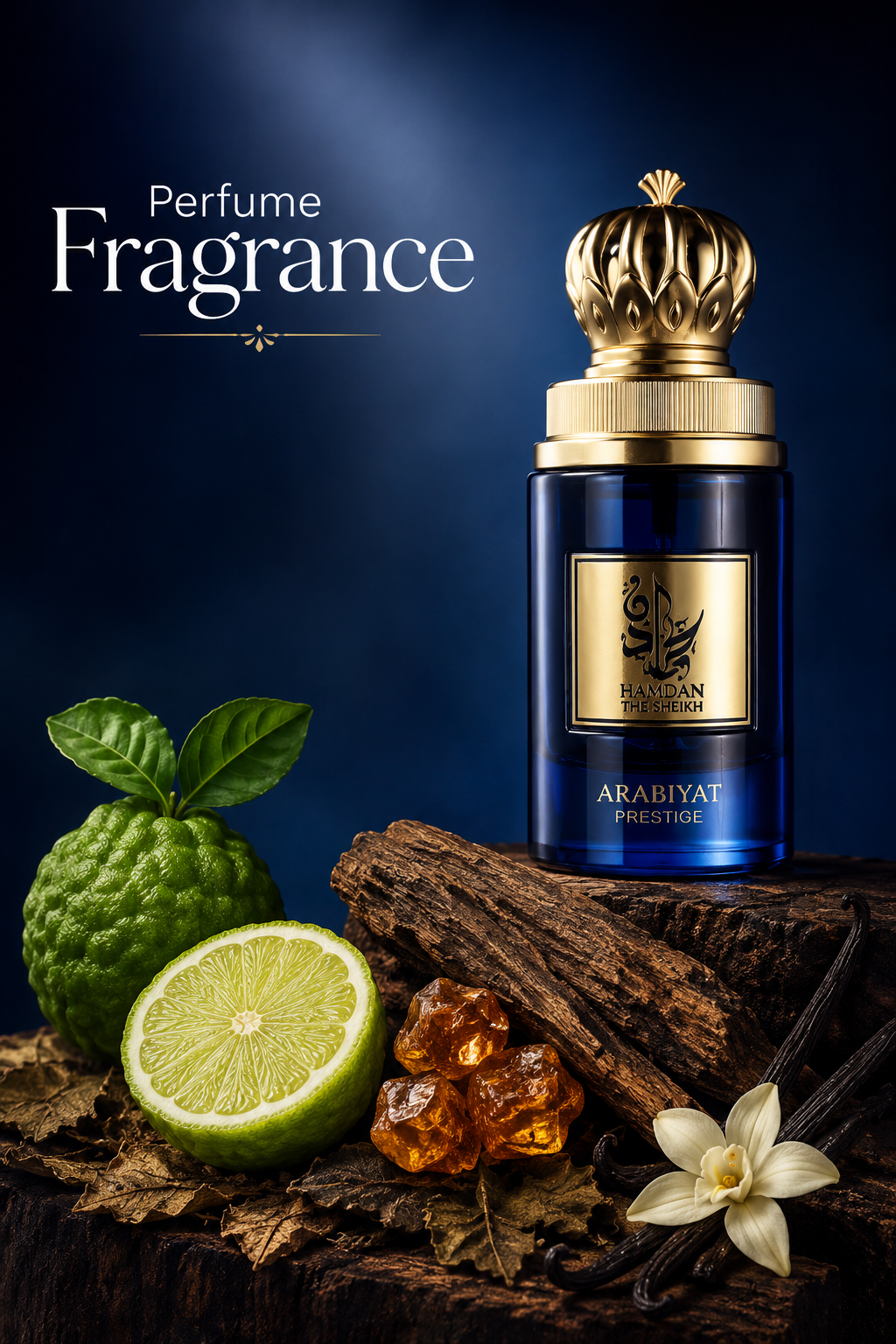 Arabiyat Prestige Hamdan The Hero Eau De Parfum 75ml For Man by Arabiyat Prestige perfume bottle