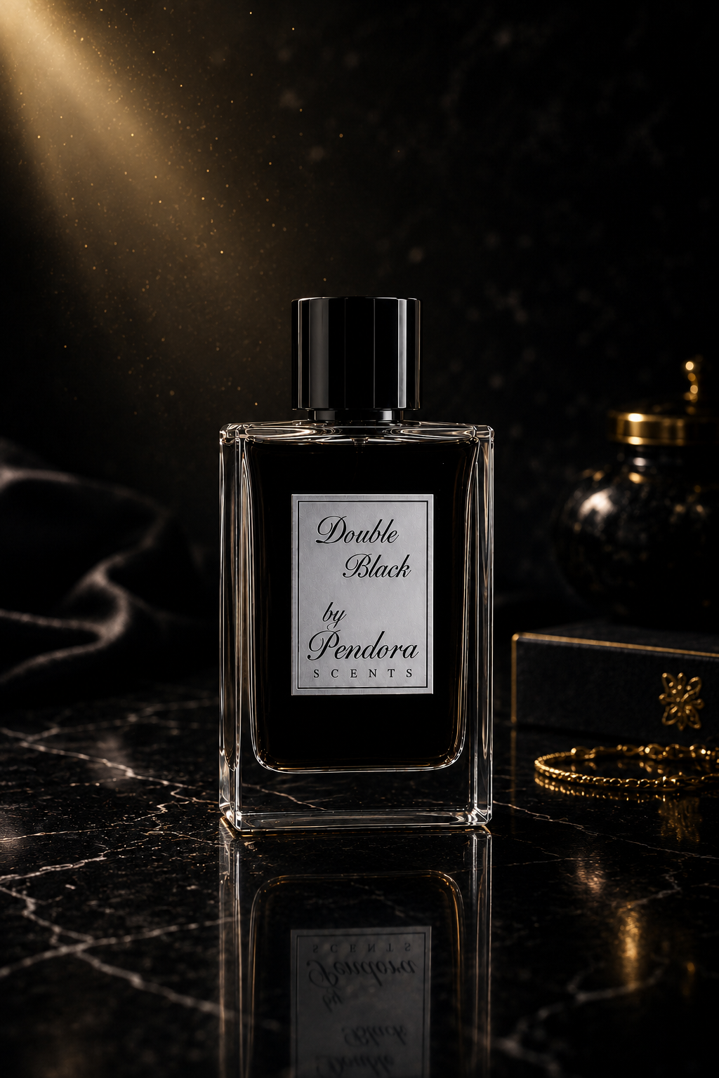 Paris Corner Double Black Eau de Parfum For Men 50 ml by Seema Mehra perfume bottle